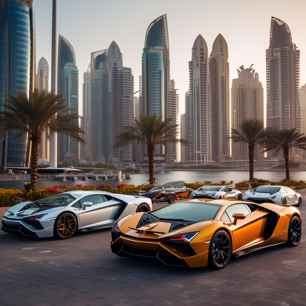 Rephrase the same Best Luxury Cars to Rent in Dubai in a different way ...